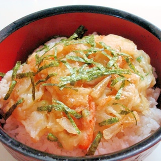 簡単!!桜海老★かき揚げ天丼～♪